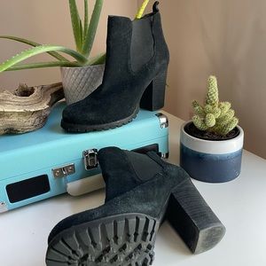 Nasty Gal Shoe Cult size 10 chunky heel boot